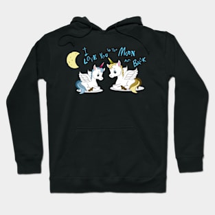 I love you to the moon - I love you to the moon Hoodie